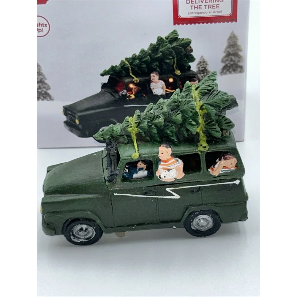 Holiday Time Delivering The Tree 3AG13 Boxed Lights Up Tested And Working